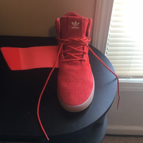 Adidas tubular invader strap shoes 🔴🔴 - Picture 7 of 8